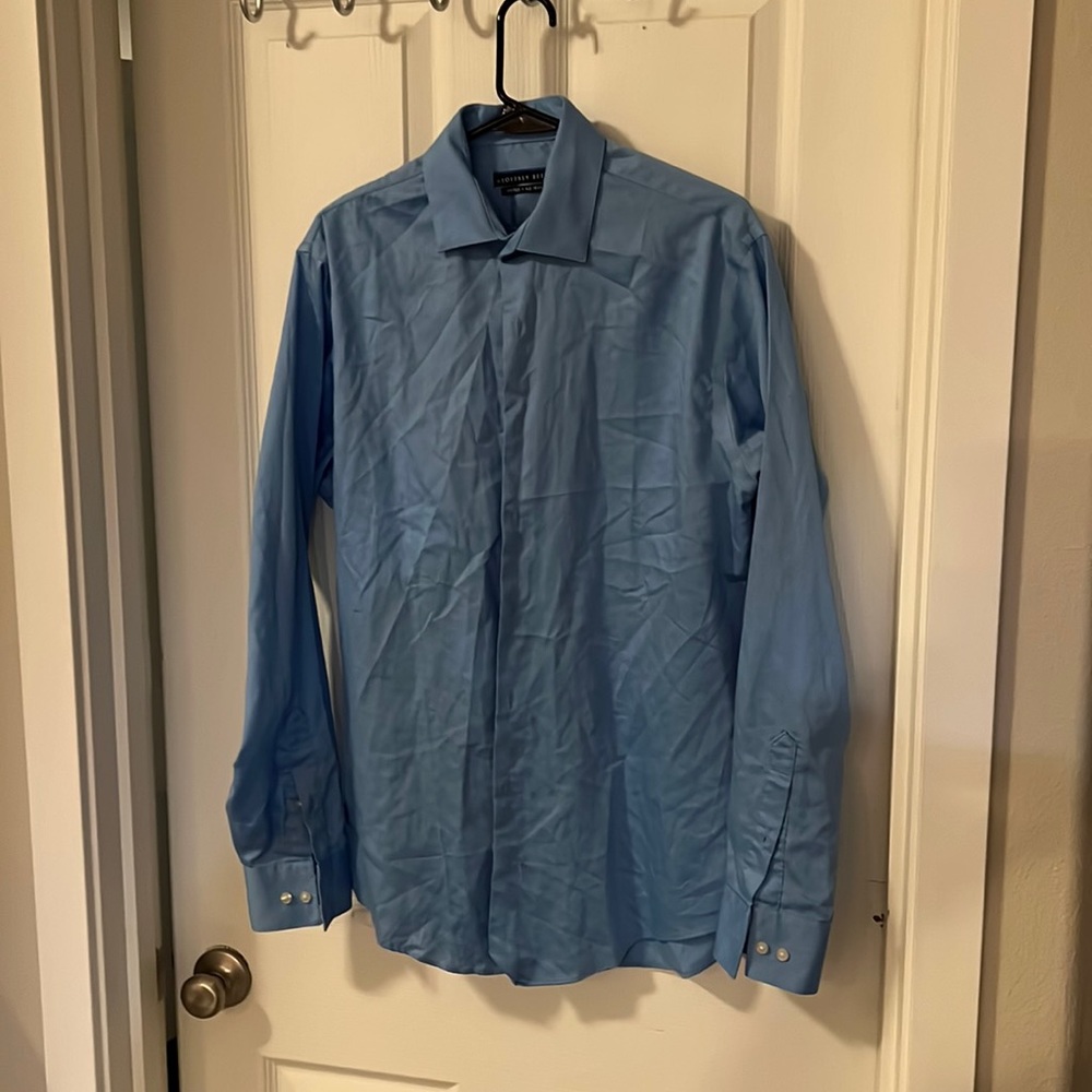 Geoffrey Bean Blue Dress Shirt